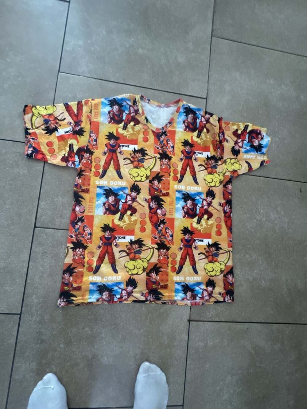 Dragon Ball Z Son Goku All Over Print Short Sleeve T-Shirt